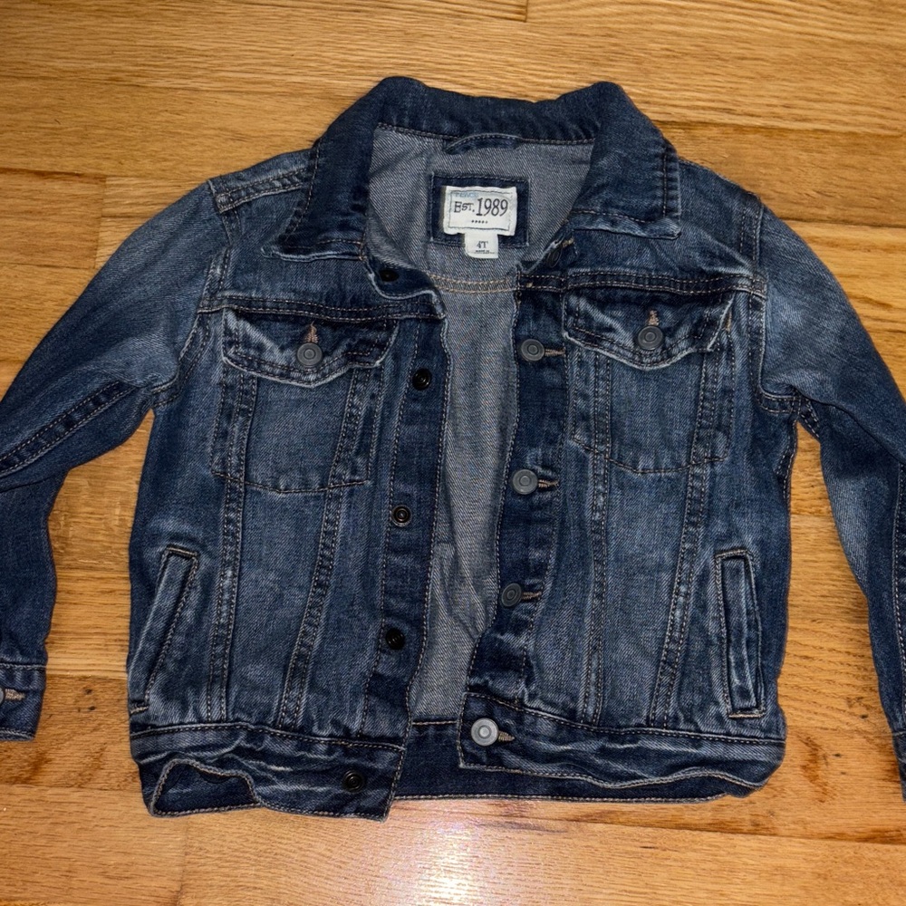 Place Dark Blue Jean Jacket for Kids